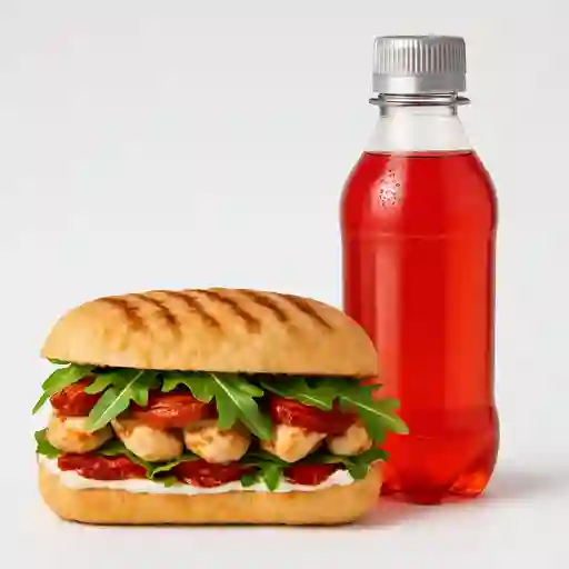 Combo Panini Pollo Al Pesto + Kola Postobon 250 ml