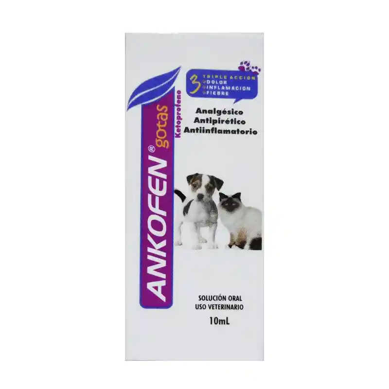 Ankofen Gotas Solución Oral para Perros y Gotas