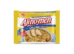 Aji-No-Men sopa instantanea sabor gallina criolla con fideos