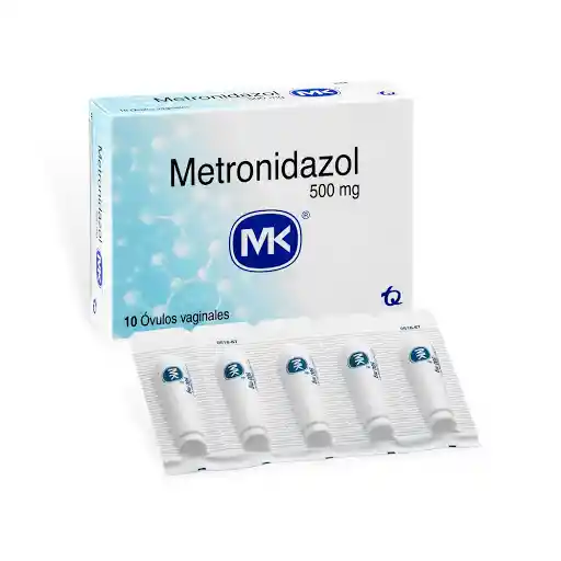 Mk Metronidazol Óvulos Vaginales (500 mg)