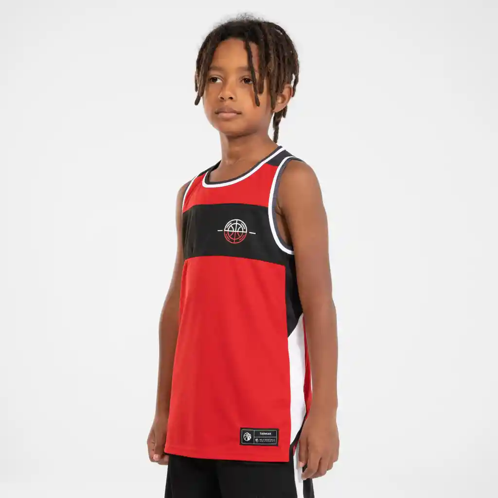 Esqueleto de Baloncesto Doble Faz Para Niños Tarmak T500 Negro