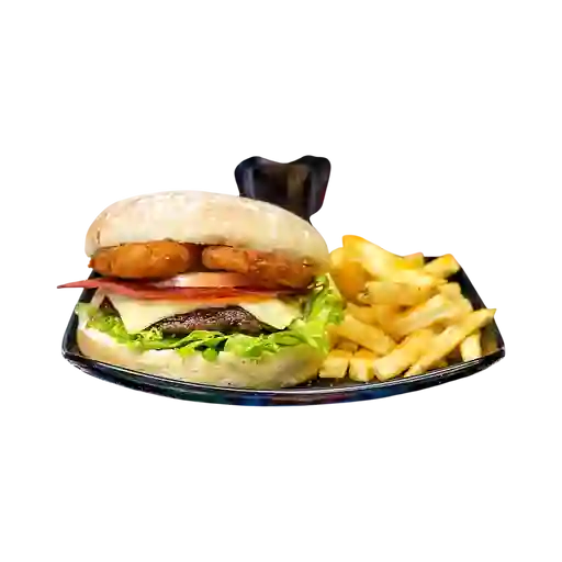 Combo Hamburguesa Super Comics