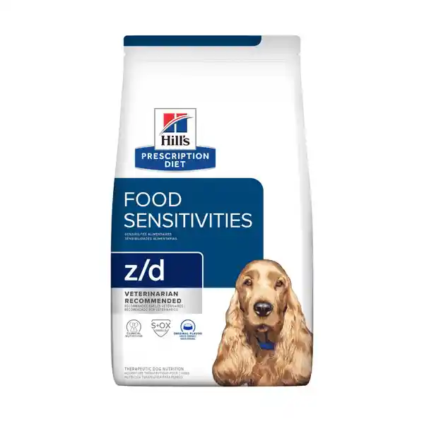 Hills Alimento Seco Z/D Sensibilidades Alimentarias Perro