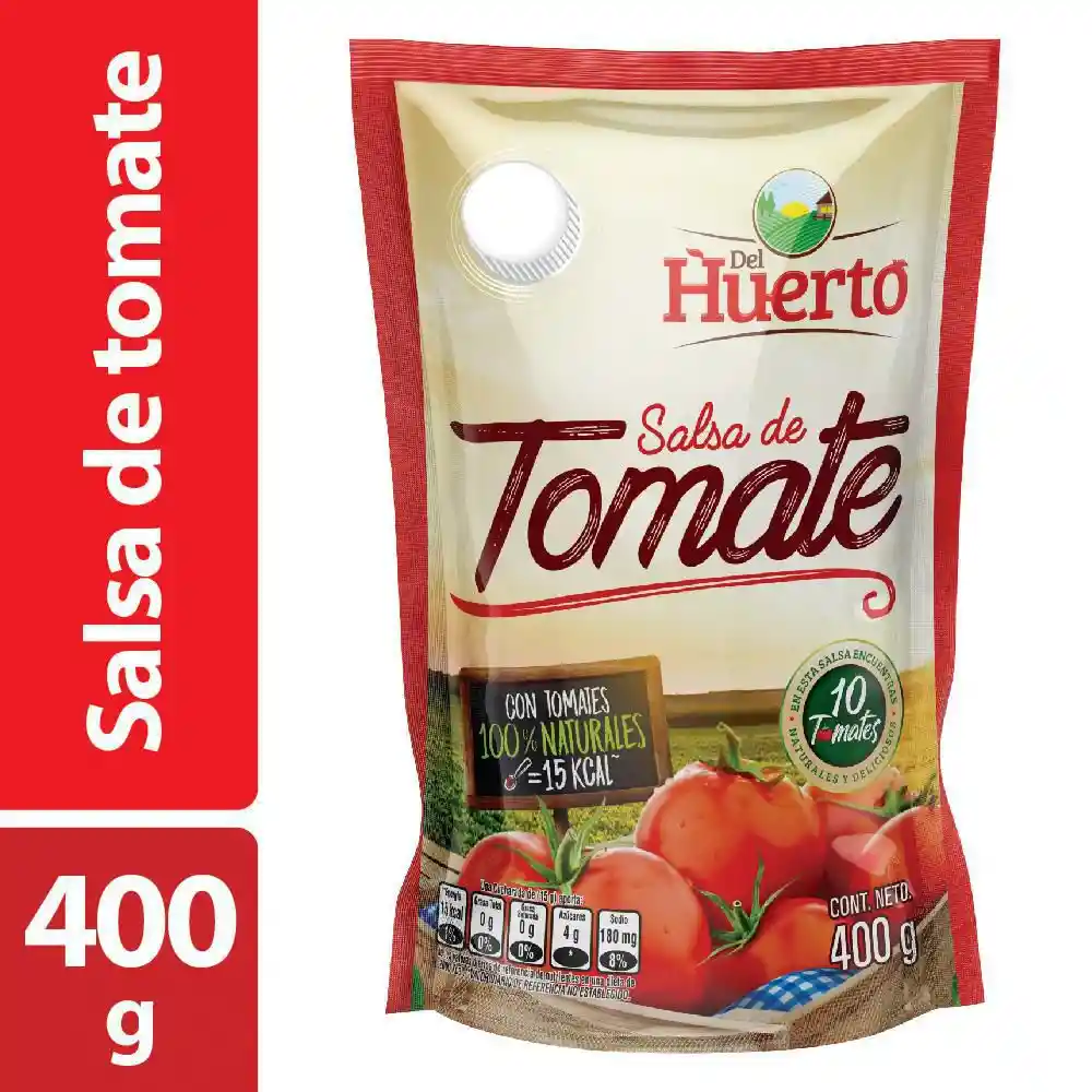 Del Huerto Salsa Tomate