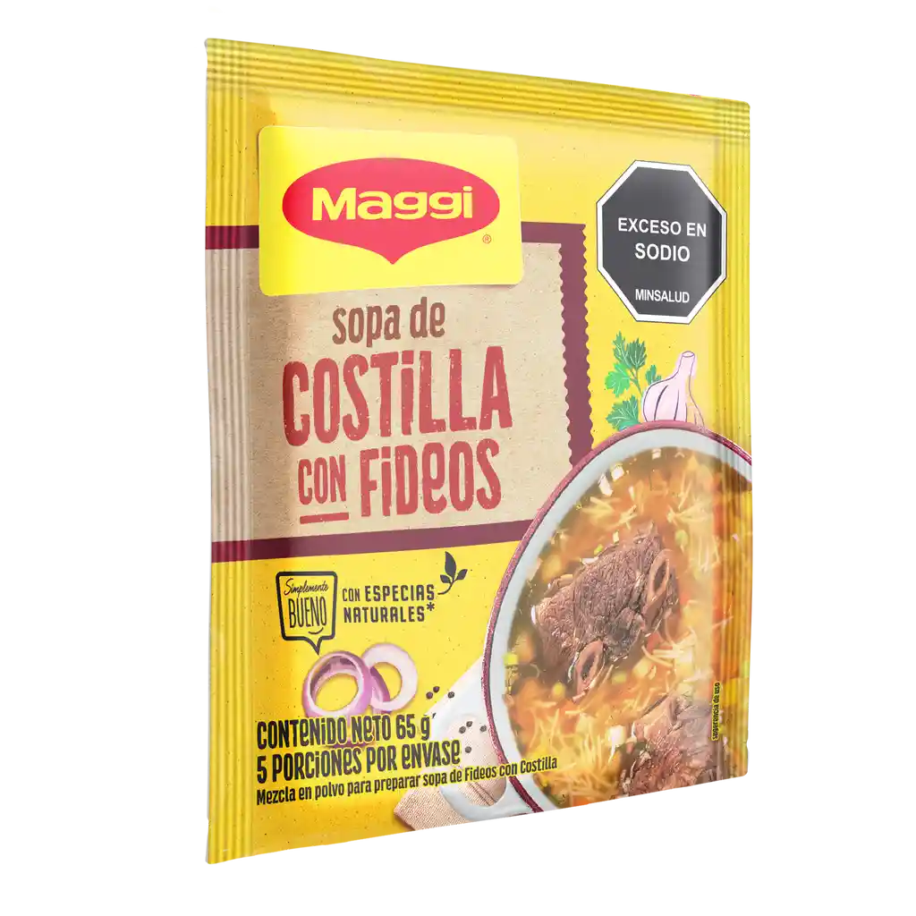 Sopa MAGGI Costilla con Fideos x 65g