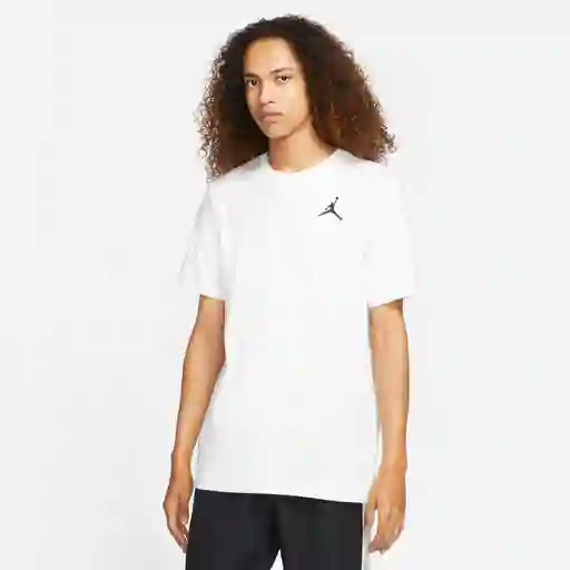 Nike Camiseta J Jumpman Emb Crew Hombre Blanco L