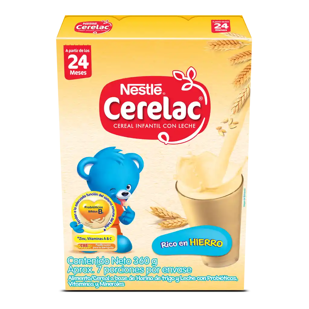 Cereal infantil NESTUM CERELAC x 360g