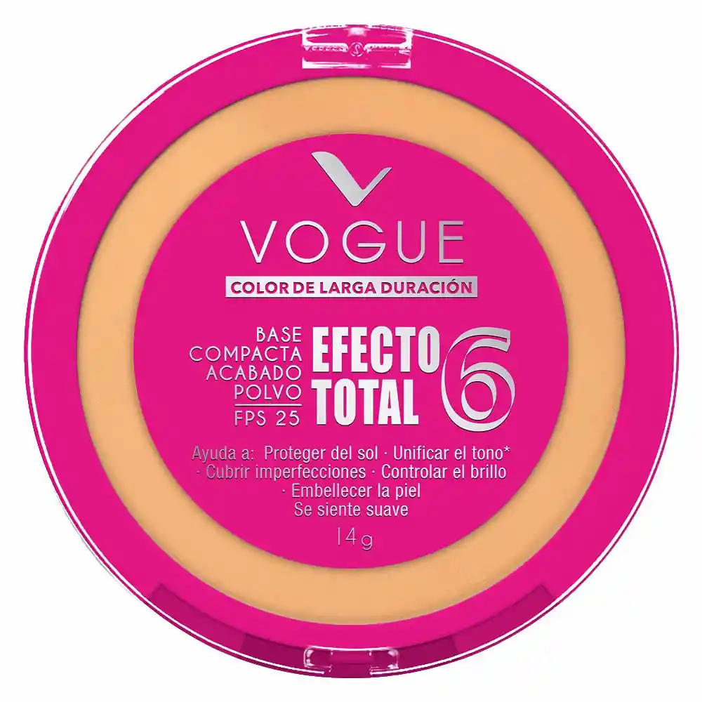 Vogue Base Polvo Efecto Total 6 Avellana