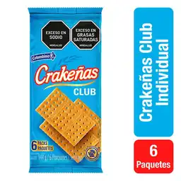 Galletas Crakenas Club Individual (144 Gr)