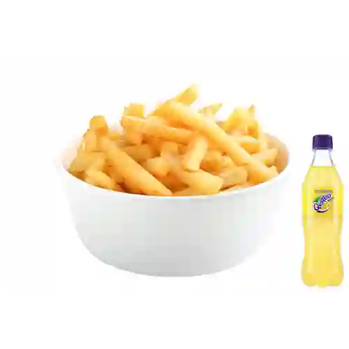Combo Papas a la Francesa + Quatro 400ml