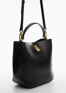 Bolso G Miguel Negro Mujer Mango