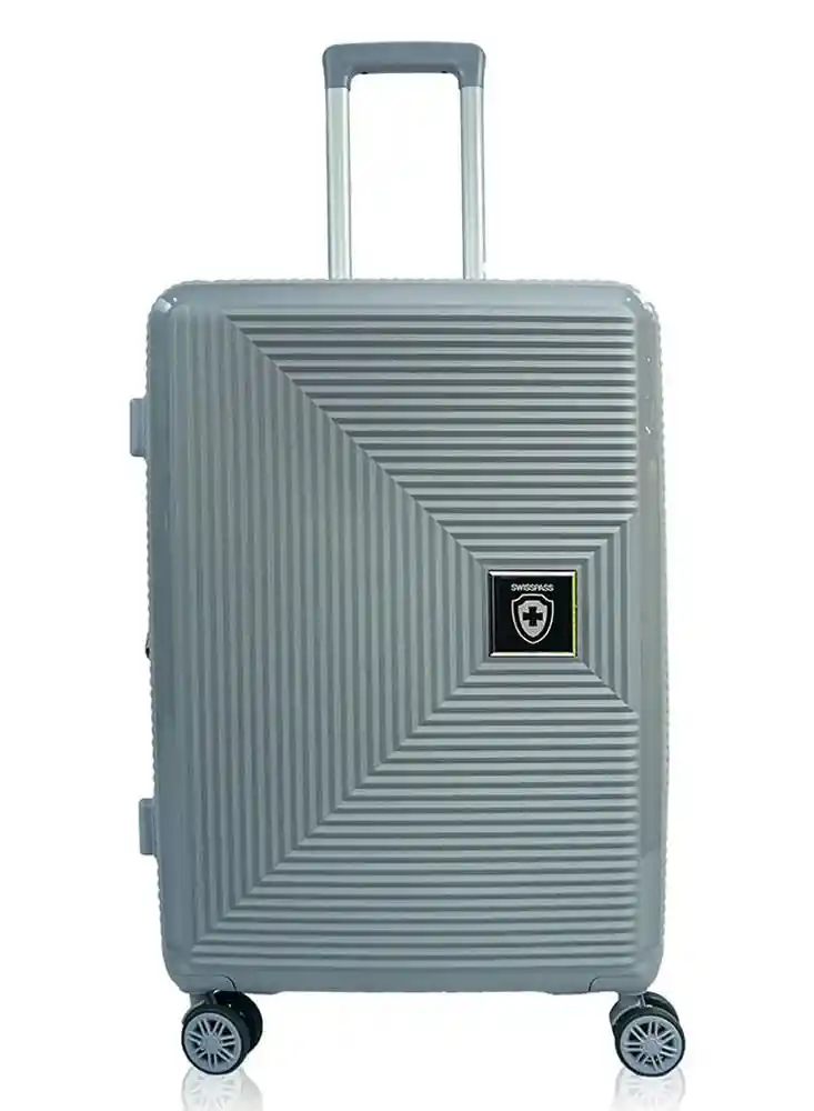 Maleta de Viaje Cristal Grande Grande-gris