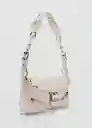 Bolso M Valentin Blanco Talla 99 Mujer Mango