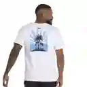 Camiseta Manga Corta Suncoast Rush Hombre Blanco-l
