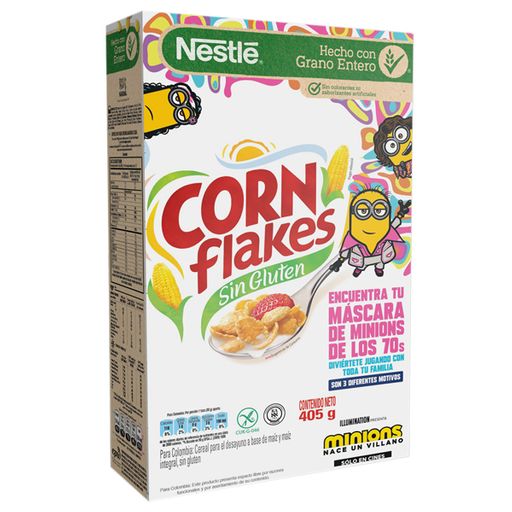 Cereal Corn Flakes Sin Gluten Caja 405 G en Carulla fresh Bogotá