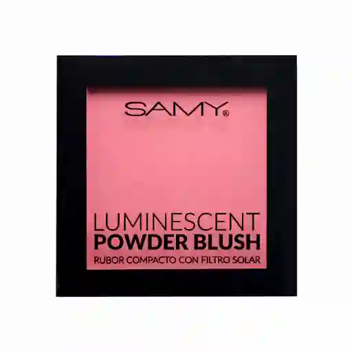 Samy Rubor Compacto Luminescent #7 Rose con Filtro Solar