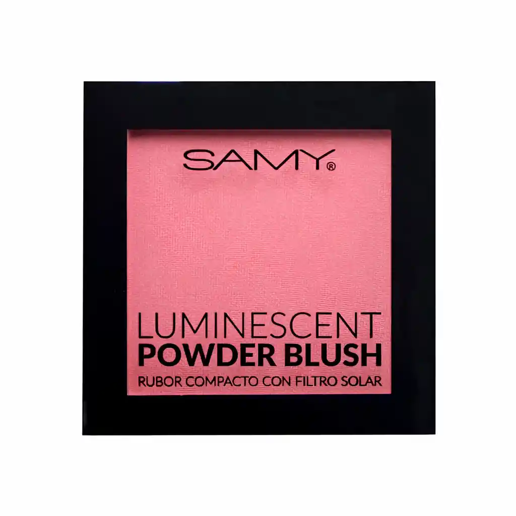 Samy Rubor Compacto Luminescent Rose con Filtro Solar