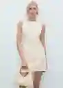 Vestido Tiko Crudo Talla XS Mujer Mango
