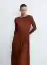 Vestido Caldera-A Caldero Talla S Mujer Mango