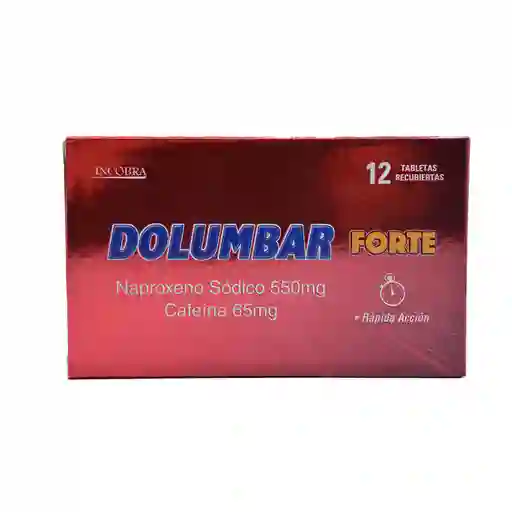 Dolumbar Forte 550/65 Mg Caja