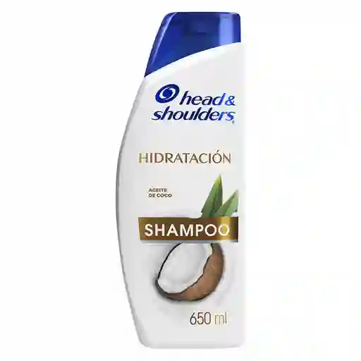 Shampoo Head Shoulders Hidratacion Aceite de Coco 650 mL