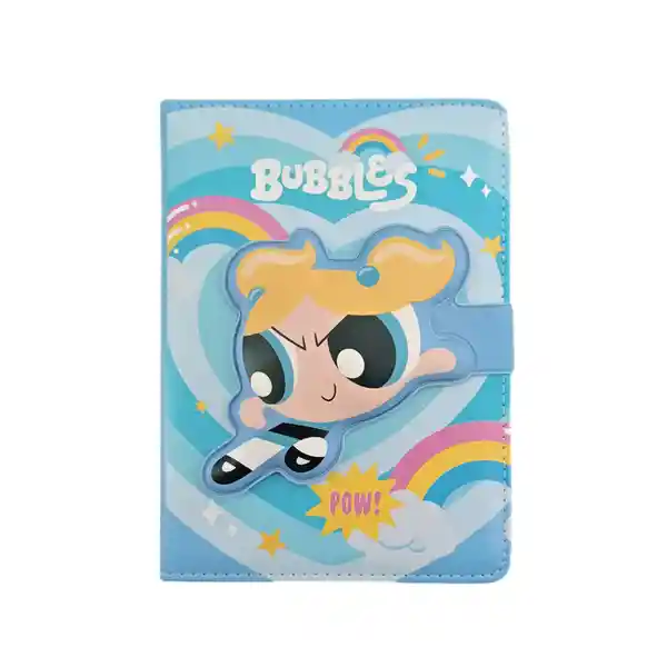 Cuaderno Espuma Burbuja Serie Las Chicas Superpoderosas Miniso