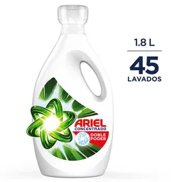 Detergente Líquido Ariel Doble Poder Concentrado 1.8L