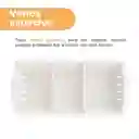 Canasta Organizador Con Divisores Blanco M Miniso