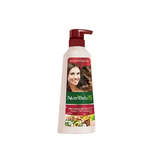 Nutribela Acondicionador Pro Hialurónico Fuerza Crecimie