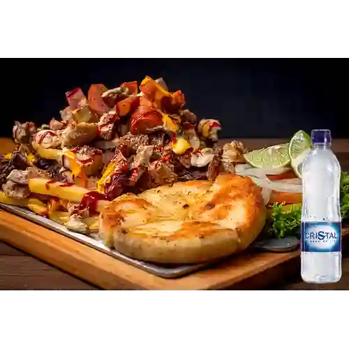 Combo Picada Personal 2 + Cristal Sin Gas 500 ml