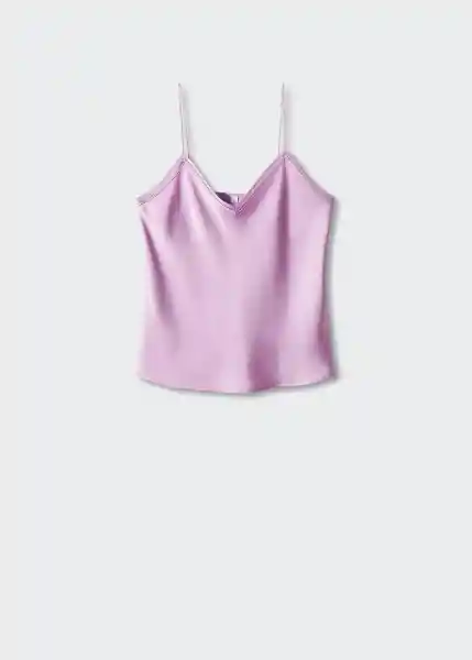 Top Holy Malva Talla S Mujer Mango