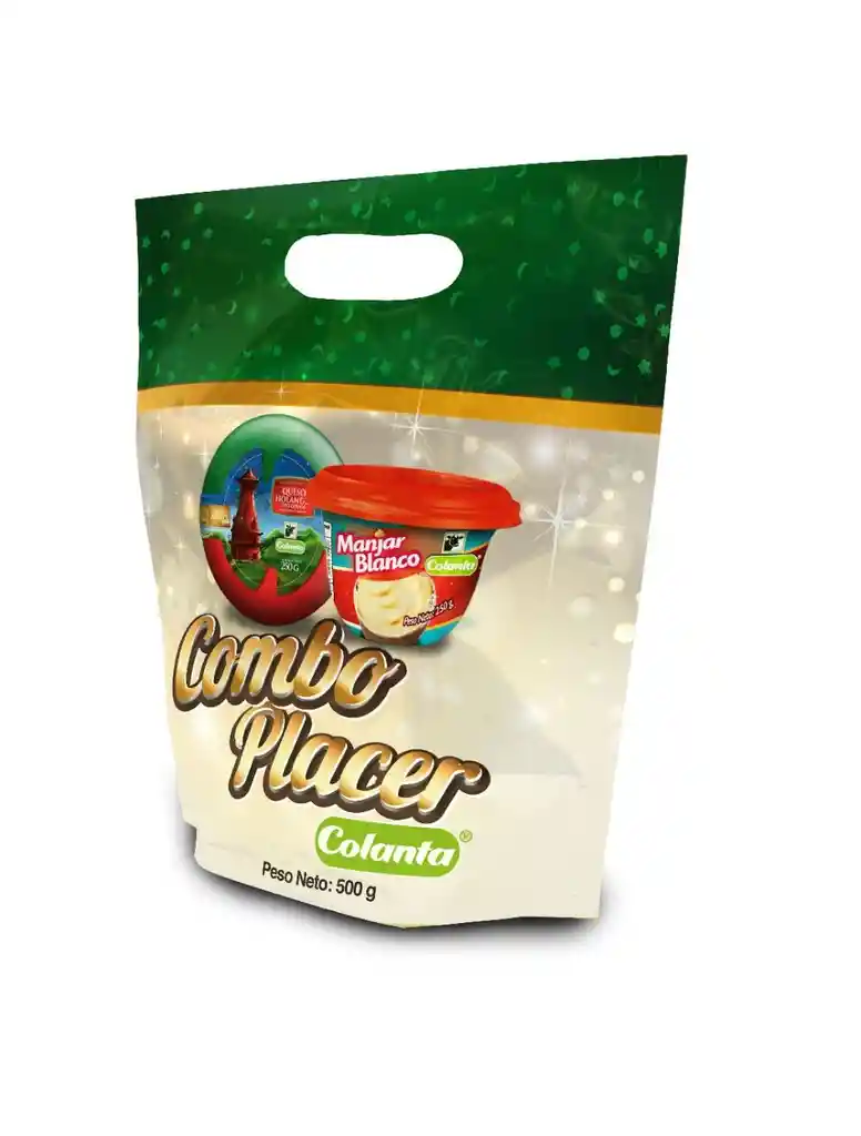 Colanta Combo Placer Manjar Blanco y Queso Holandés