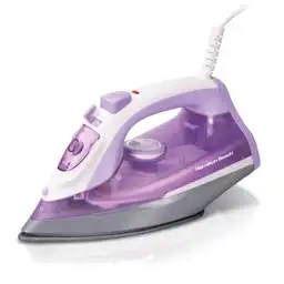 Plancha de Vapor Suela Antiahderen Hamilton Beach 14100