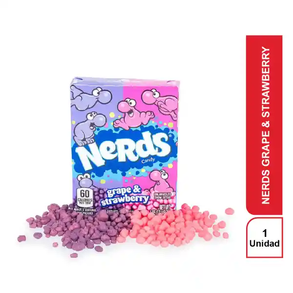 Nerds Dulce Morado Rosado