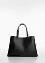 Bolso G Bello Negro Talla 99 Mujer Mango