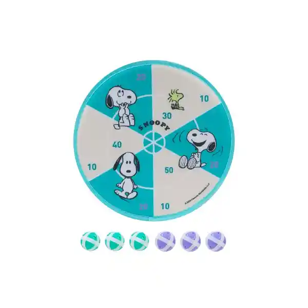 Dardo Con Bolas Adhesivas Serie Snoopy Summer Travel Miniso