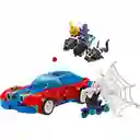 Set Construcción Coche Carreras Spider-Man y Duende Verde Lego