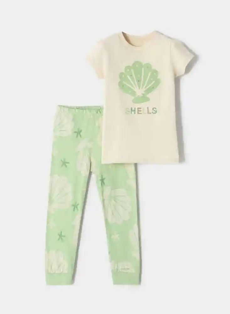 Pijama Pijama 9/12meses-verde Est