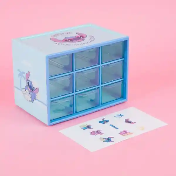 Gabinete de Almacenamiento 9 Cajones Serie Disney Stitch Miniso