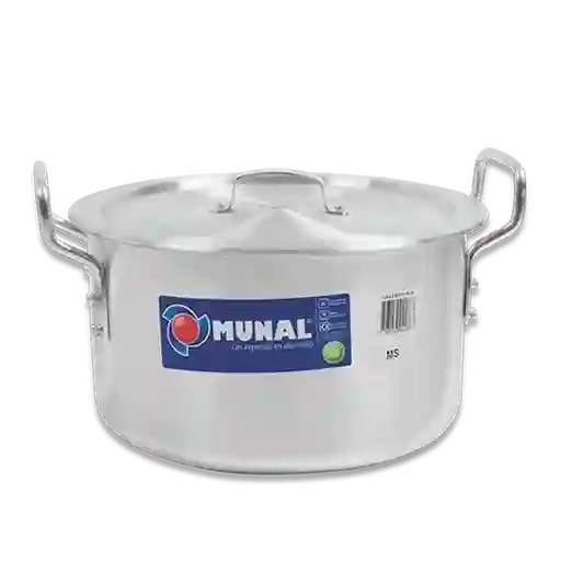 Munal Olla Aluminio Recortado 22 cm