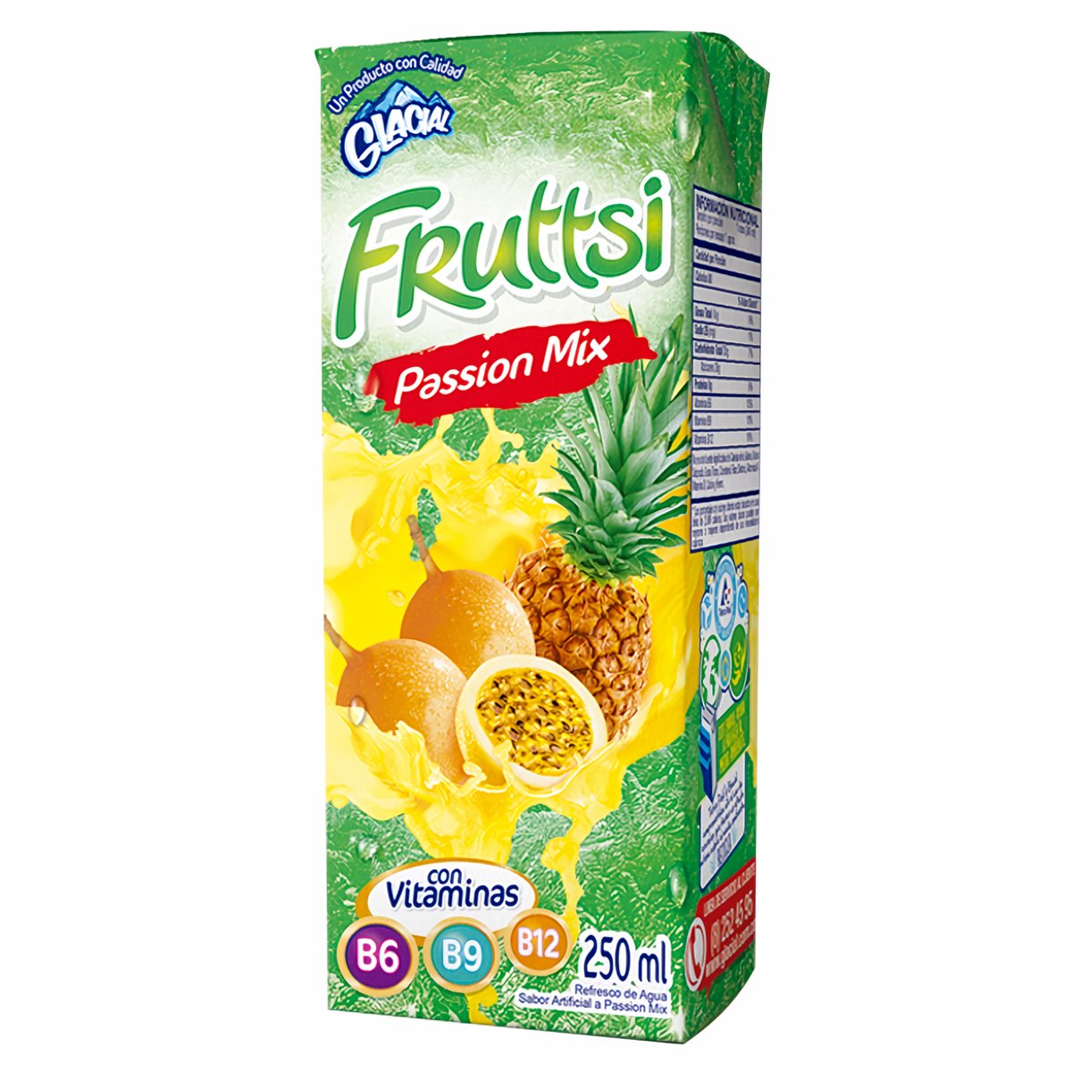 Fruttsi Bebida Sabor Pasison Mix 250 ml