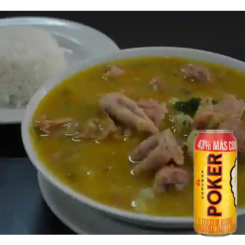 Combo Sopa de Menudencias + Poker 330 ml