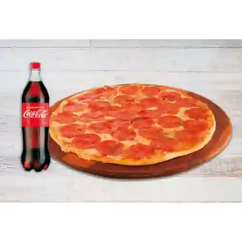 Pizza Mediana + Bebida 1.5 ml (Lun a Vir