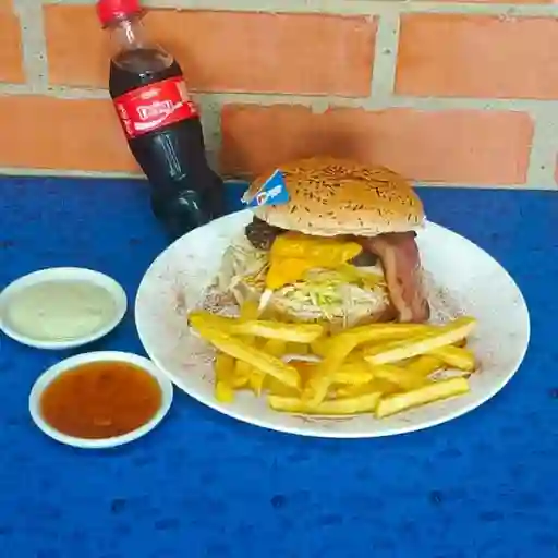 Sencilla tocineta y coca-cola 250 ml