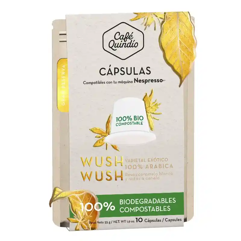 Cápsulas de Café Cafe Quindio (55 Gr)
