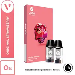 Vuse Cápsulas Epod Original Strawberry 0 Mg/Ml