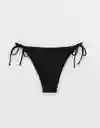 Panti de Bikini Aerie Negro Talla: SMALL 5814073 American Eagle