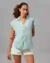 Camisa Mujer Verde Talla M Rifle