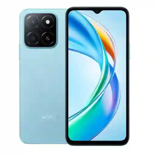 Celular Honor X5b Plus 256 Gb 8 Gb Ram Azul Cargador Cable de Datos Case Protector