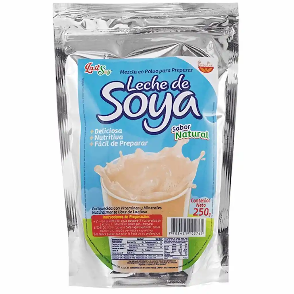 Lait Soy Leche de Soya Natural